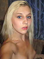 Blonde bombshell perfect young webcam girl nude